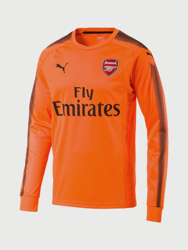 Tričko Puma AFC GK Shirt LS Oranžová