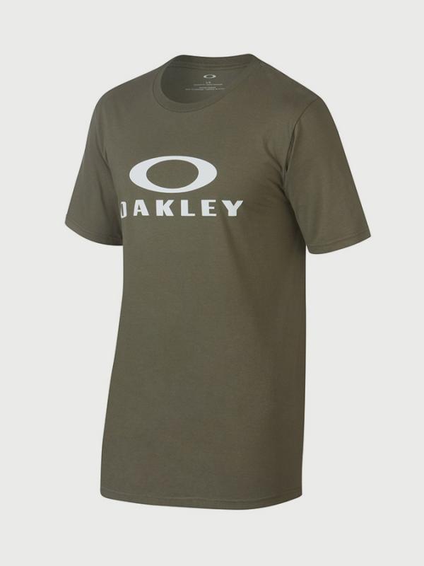 Tričko Oakley 50-Bark Ellipse Dark Brush Hnědá