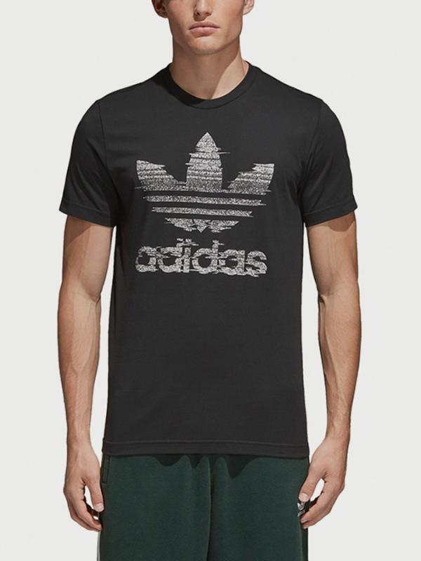 Tričko adidas Originals Traction Trefoi Černá