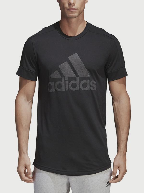 Tričko adidas Performance M Id Big Logo T Černá