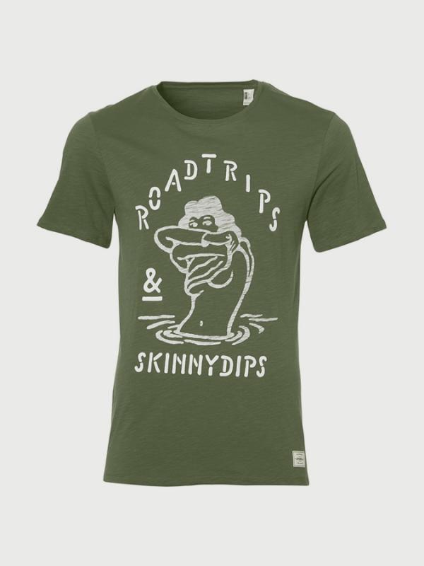 Tričko O´Neill Lm Skinnydips T-Shirt Zelená
