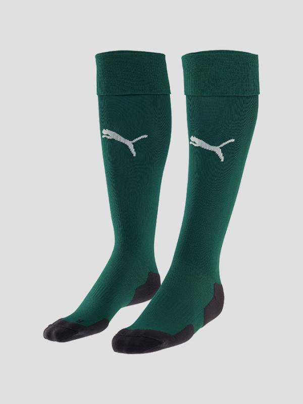 Stulpny Puma Football Socks power green-white Zelená