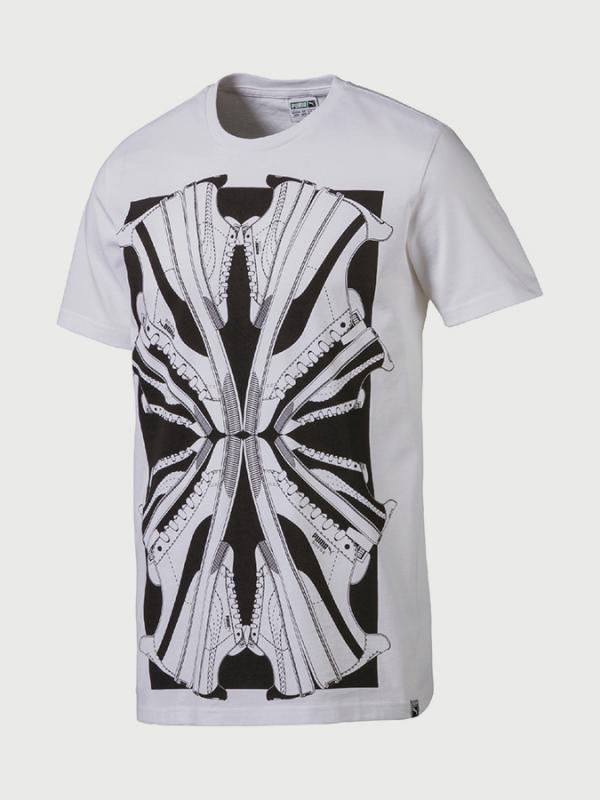 Tričko Puma Suede Celebration Tee Bílá