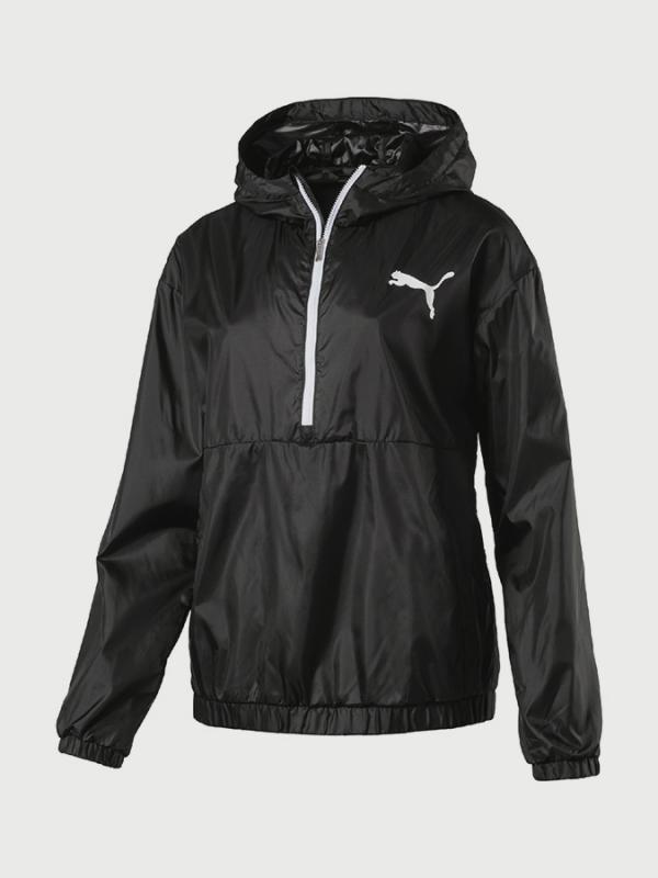Bunda Puma Spark 3 4 zip Černá