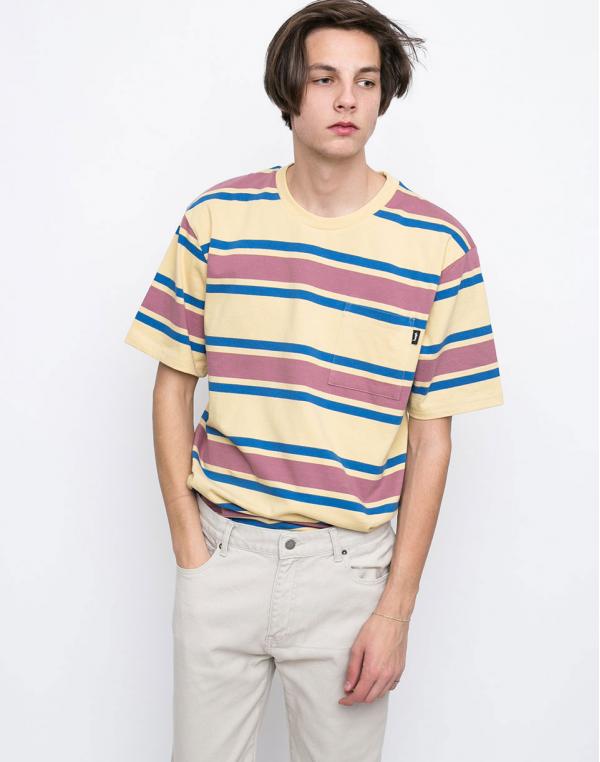 Stussy Bold Stripe cream L