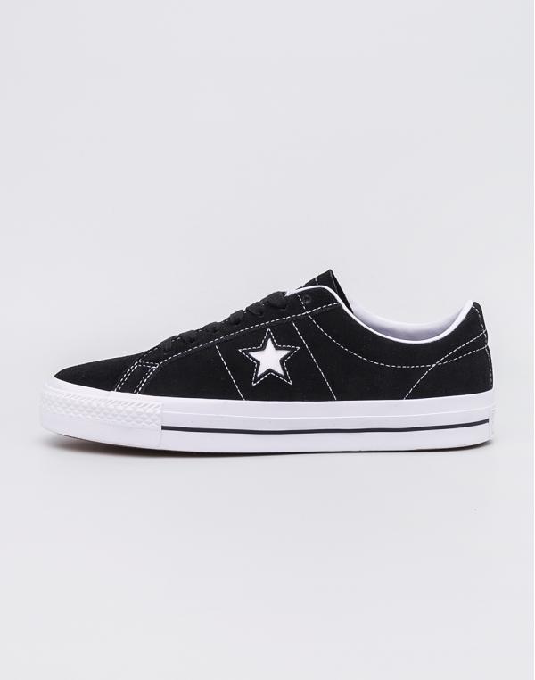 Converse One Star Pro (Refinement) Black/White/White 45