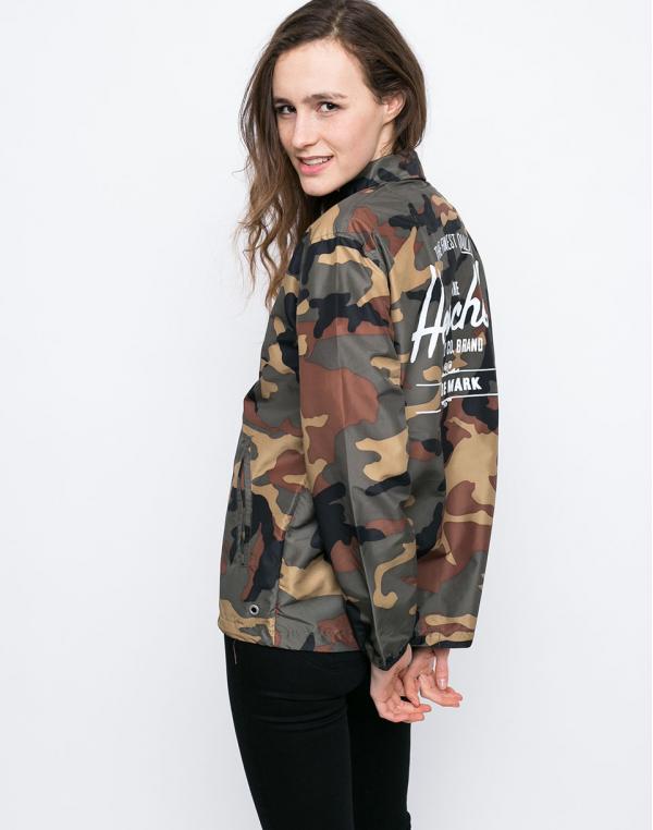 Herschel Supply Voyage Woodland Camo/White Classic Logo M