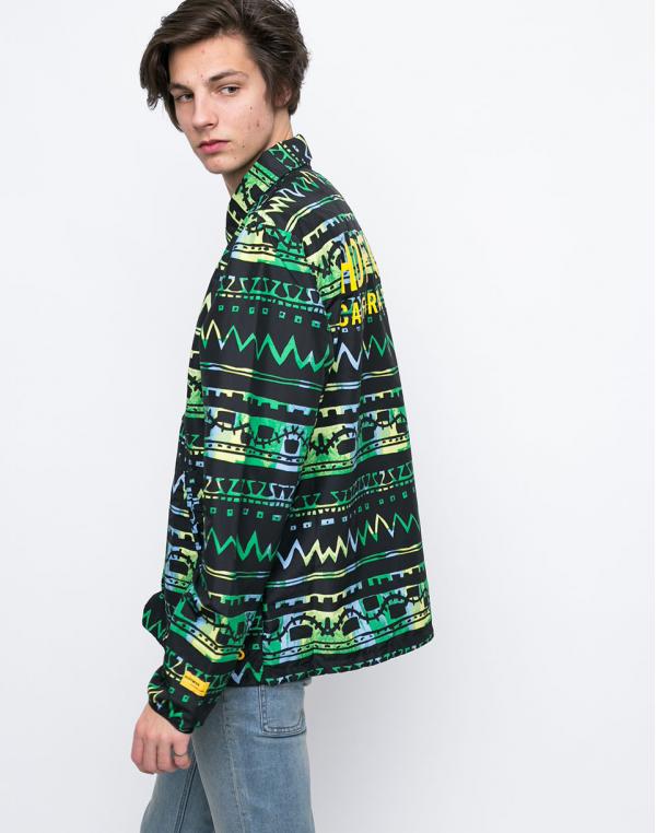 Herschel Supply Voyage Hoffman Zig Zag Black Green L