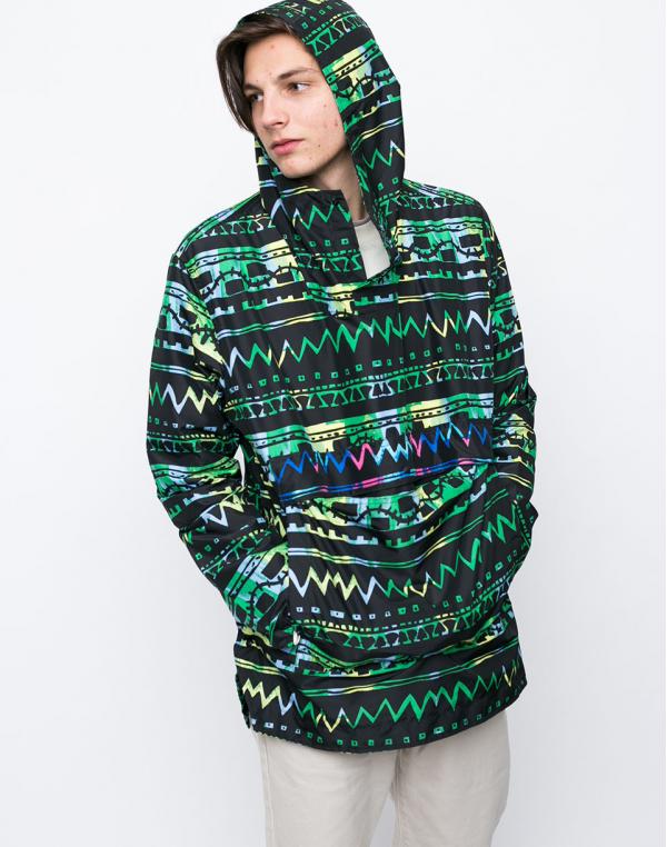 Herschel Supply Voyage Hoffman Zig Zag Black Green S