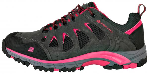 ALPINE PRO CHELIN RŮŽOVÁ / FIALOVÁ Outdoorová obuv UNI 36