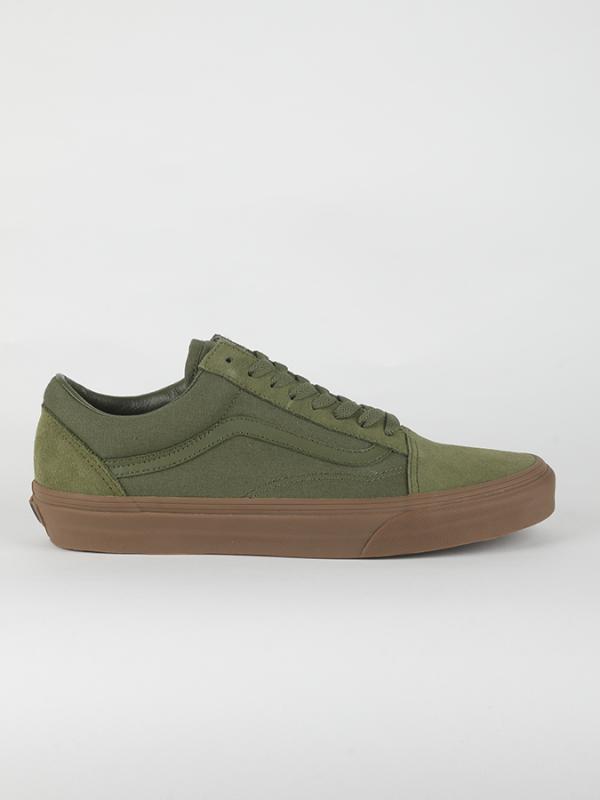 Boty Vans Ua Old Skool (Suede/Canvas) Zelená