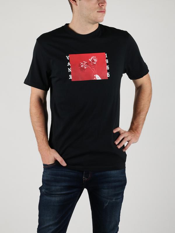 Tričko Vans Mn Bad Valentine Black Černá