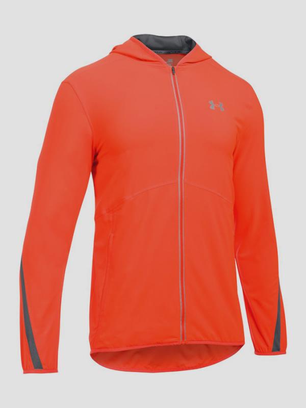 Bunda Under Armour Run True SW Jacket Červená