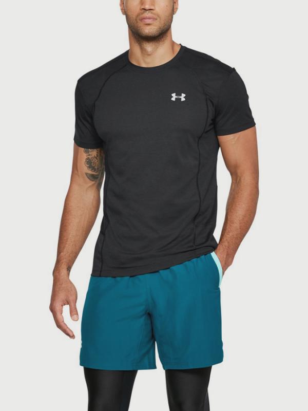 Tričko Under Armour Threadborne Swyft SS Tee Černá