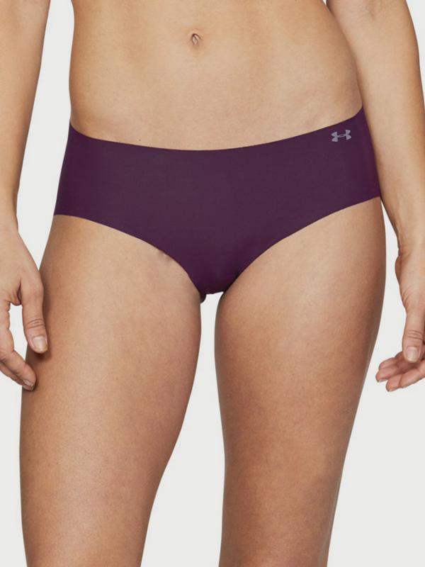 Kalhotky Under Armour Pure Stretch Hipster Fialová