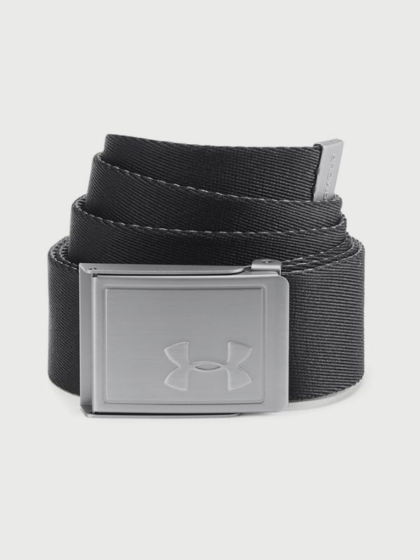 Pásek Under Armour Men's Webbing 2.0 Belt Černá