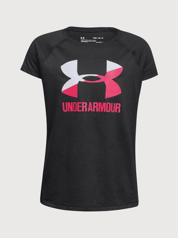 Tričko Under Armour Solid Big Logo SS T Černá