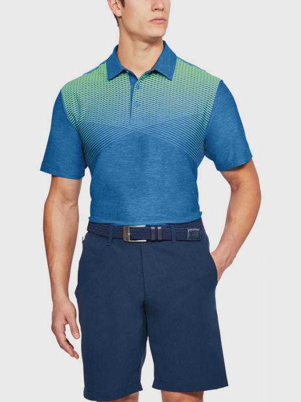 Tričko Under Armour Playoff Polo Modrá