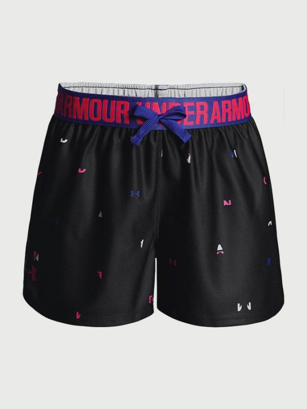 Kraťasy Under Armour Printed Play Up Short Černá