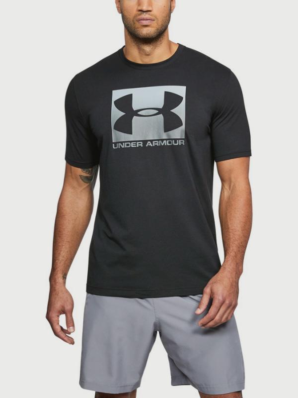 Tričko Under Armour Boxed Sportstyle SS Černá