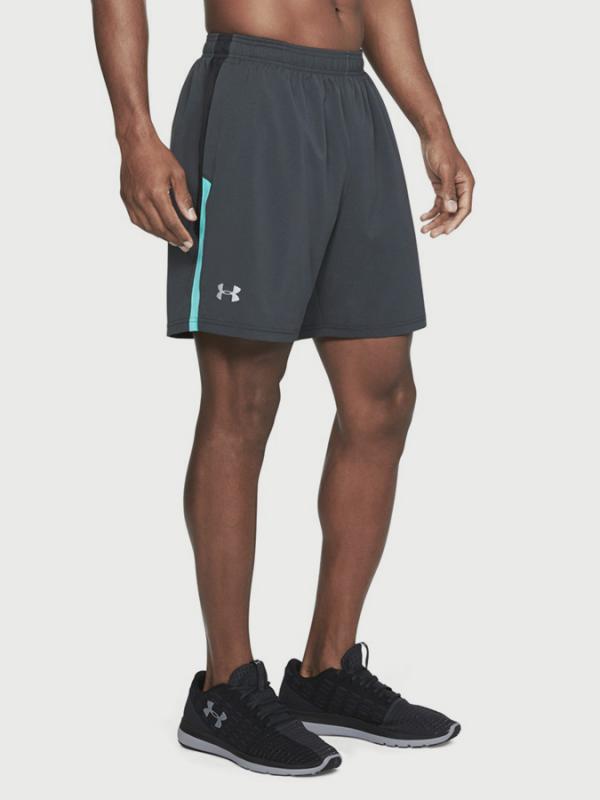 Kraťasy Under Armour Launch Sw 7\'\' Short Šedá