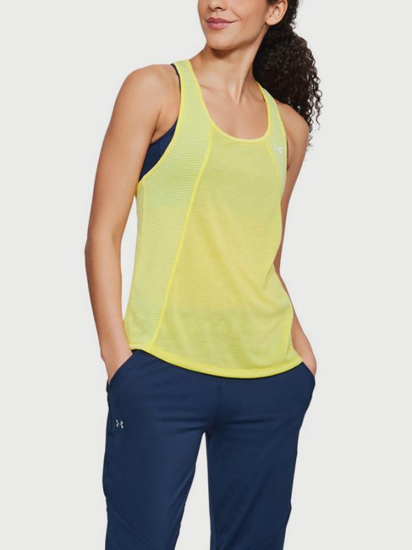 Tílko Under Armour Threadborne Fashion Tank Žlutá