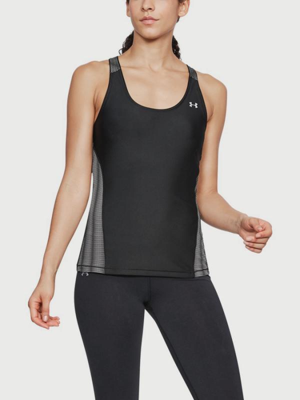 Tílko Under Armour Heatgear Q1 Tank Černá