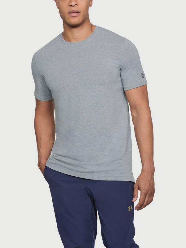 Tričko Under Armour Baseline Long Line Tee Šedá