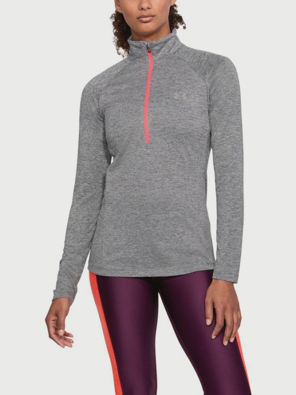 Mikina Under Armour New Tech 1/2 Zip - Twist Šedá