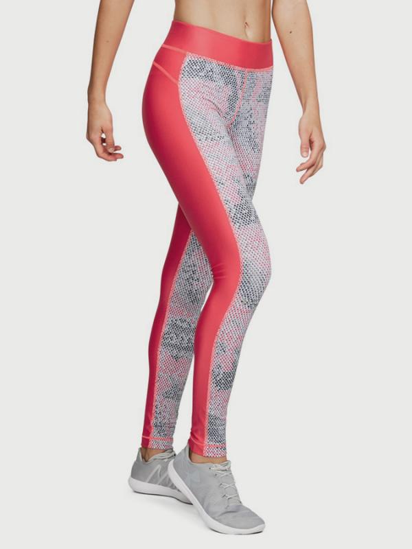 Kompresní legíny Under Armour Heatgear Printed Legging Růžová