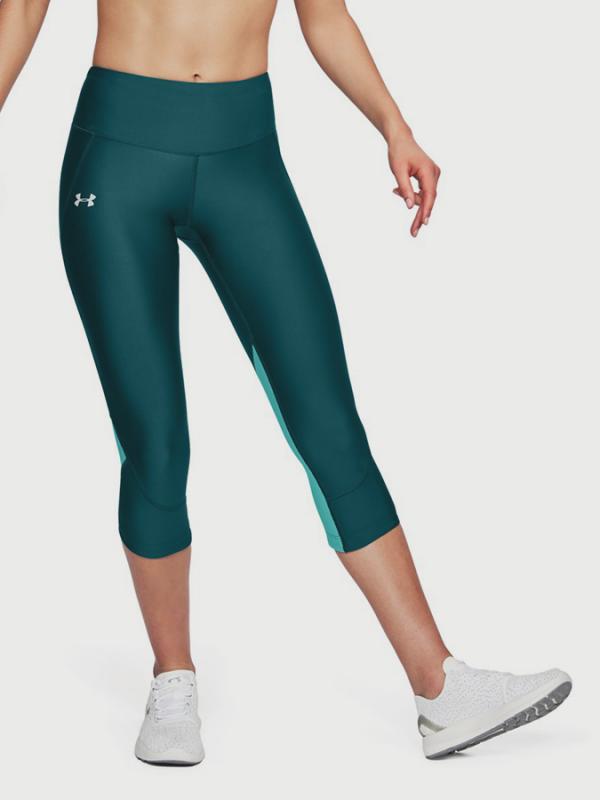Kompresní legíny Under Armour Fly Fast Capri Zelená