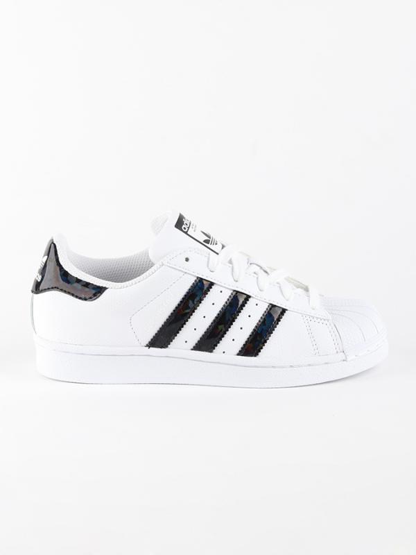 Boty adidas Originals Superstar J Bílá