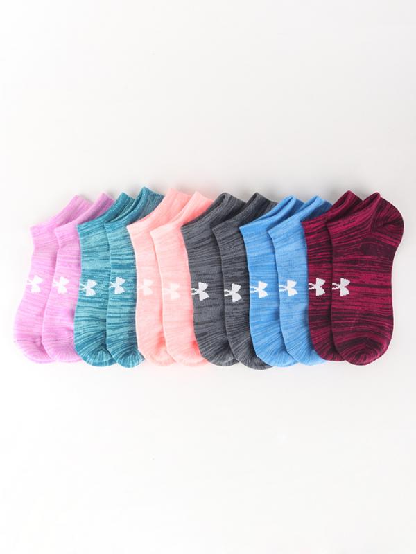 Ponožky Under Armour ESSential Twist No Show 6 Pack Barevná