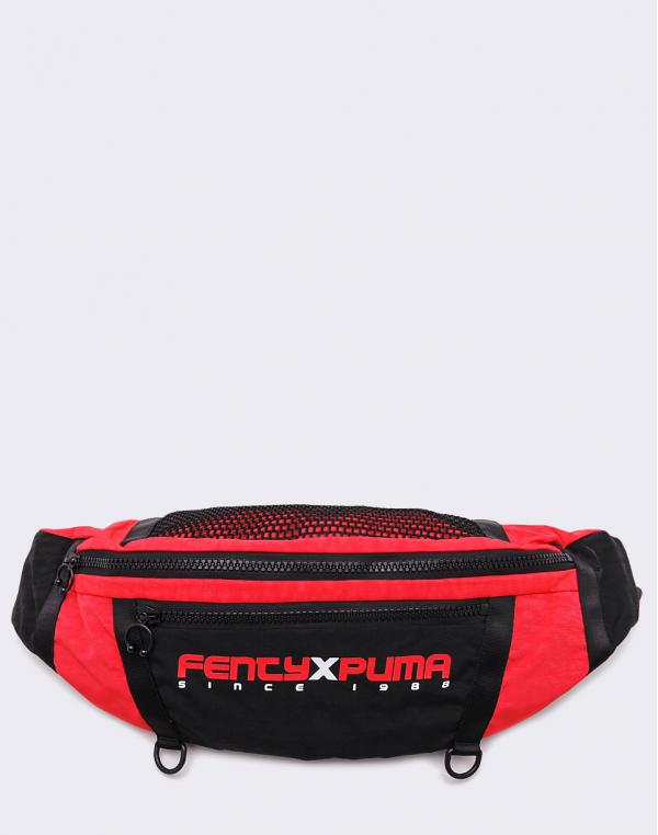 Puma Fenty Giant Bum Bag Hibiscus-Puma Black