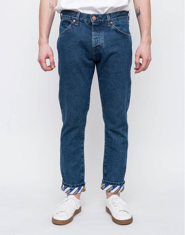 Wrangler REGULAR TAPERED B&Y B&Y CRASH BLUE W34/L32