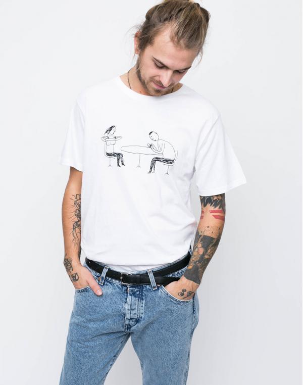Dedicated Stockholm Phoney Date white L