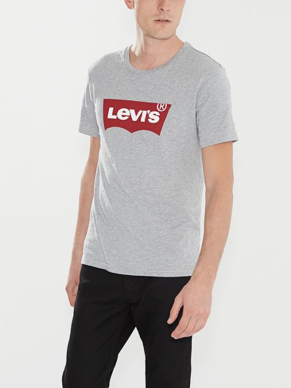 Tričko LEVI'S Graphic Setin Neck Graphic H215 Midtone Šedá