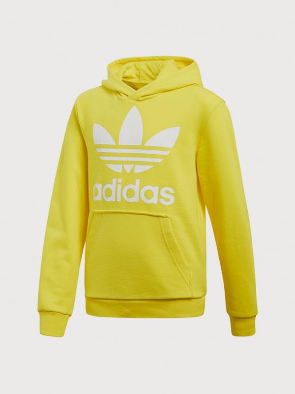 Mikina adidas Originals J Trf Hoodie Žlutá