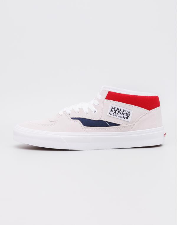 Vans Half Cab (Retro Block) White/Red/Dress Blues 43