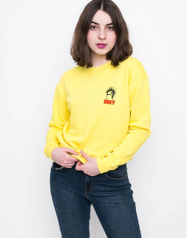 Obey HEAVY DUTY CREEPS Lemon XS