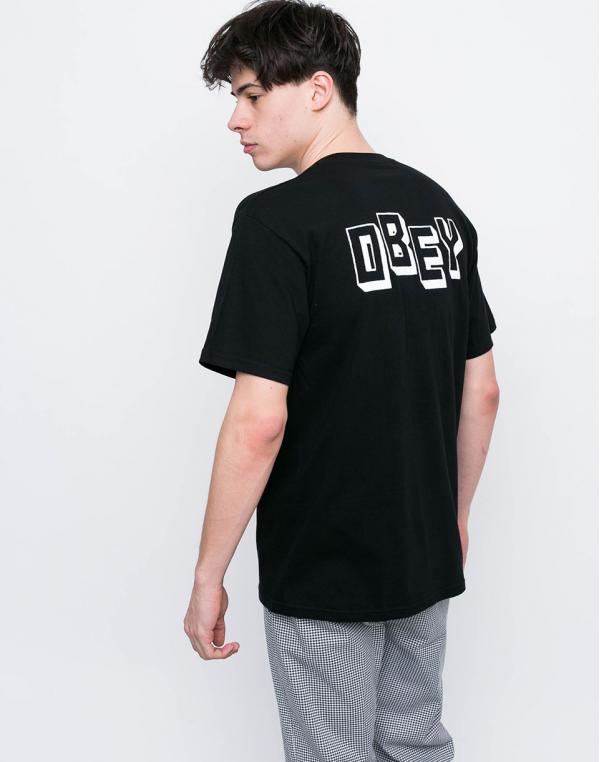 Obey JUMBLE Black XL
