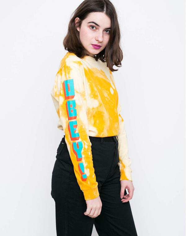 Obey NEW WORLD 2 YELLOW BLEACH XS