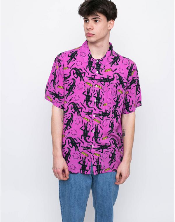 Obey SALAZAR WOVEN PURPLE MULTI L