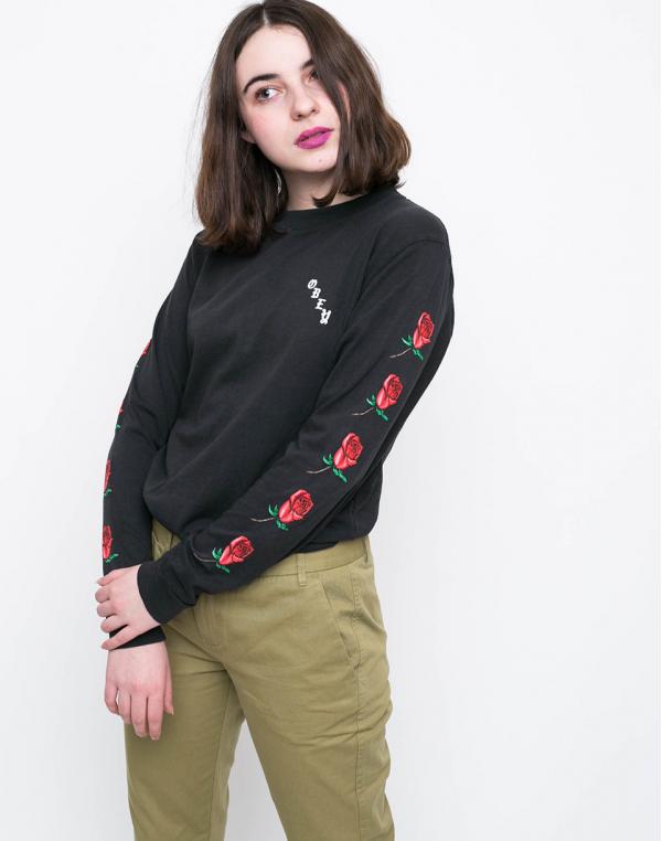Obey SLAUSON ROSE DUSTY BLACK L