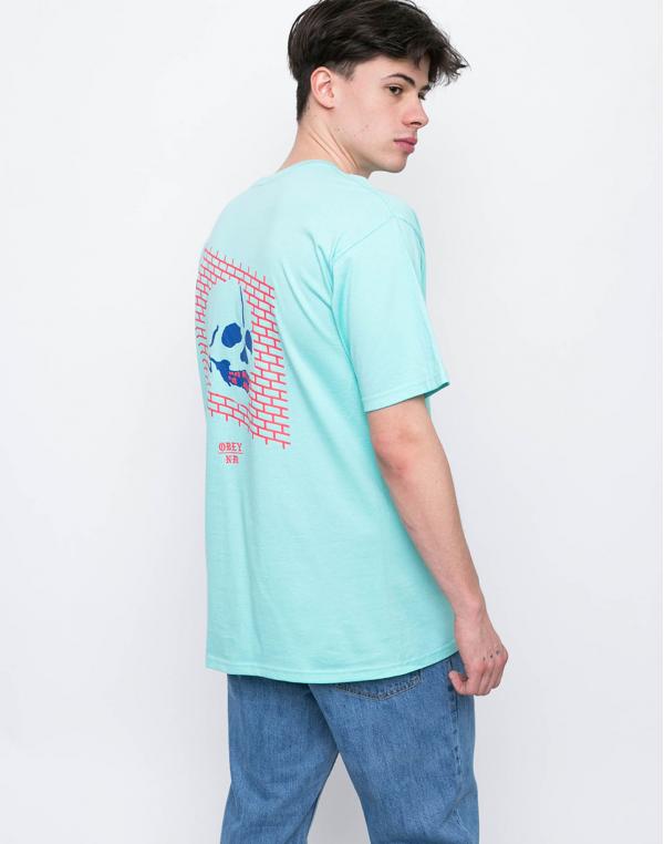 Obey WALL OF DEATH CELADON M