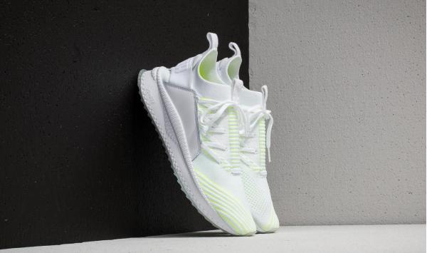 Puma Tsugi Jun Pace Puma White/ Pale Lime Yellow