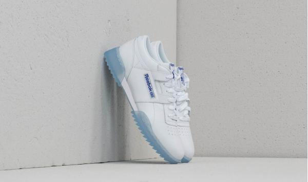 Reebok Workout Clean Ripple Ice White/ Acid Blue-Ice