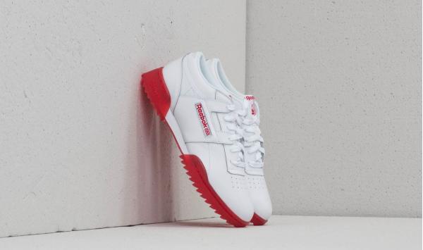 Reebok Workout Clean Ripple Ice White/ Primal Red-Ice