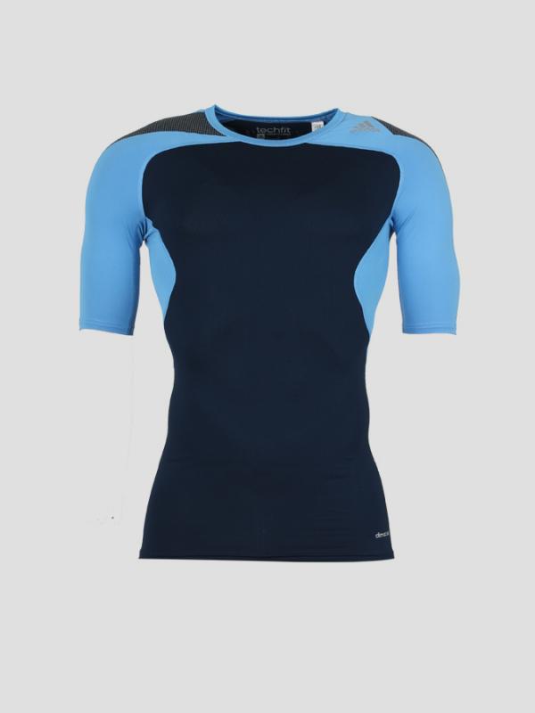 Tričko adidas TF COOL SS Modrá