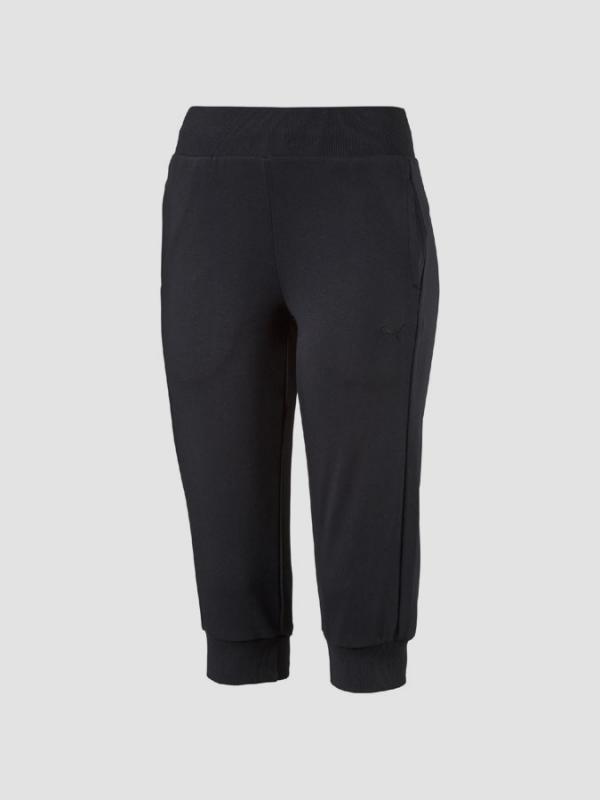 Tepláky Puma ESS Capri Sweat Pants W Černá